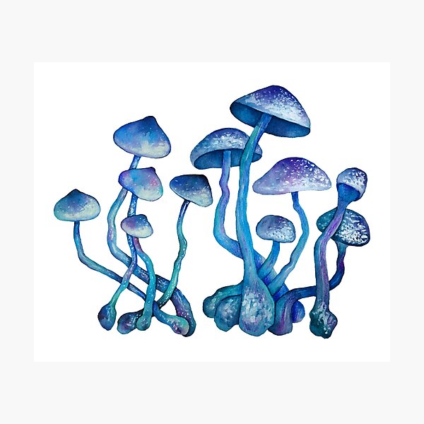 Item preview, Blue shroomies designed and sold by IEVA IEFAE.