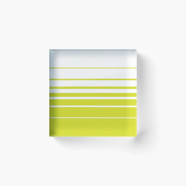 Item preview, Chartreuse Ombre Fibonacci stripes designed and sold by ImageNugget.