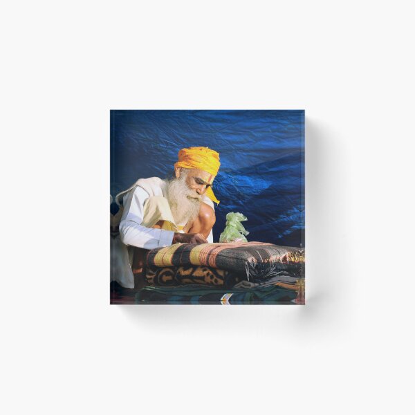 Item preview, Holy Man in Varanasi designed and sold by Alan Hovey.