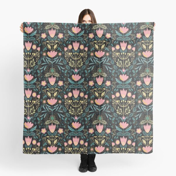 Maayo Folk Florals Scarf