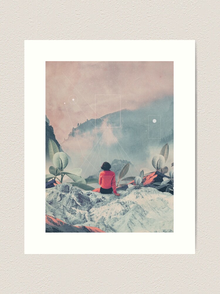 Alternate view of Lost in the 17th Dimension Art Print