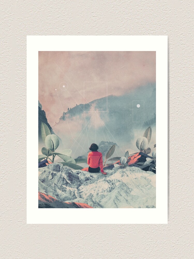 Alternate view of Lost in the 17th Dimension Art Print