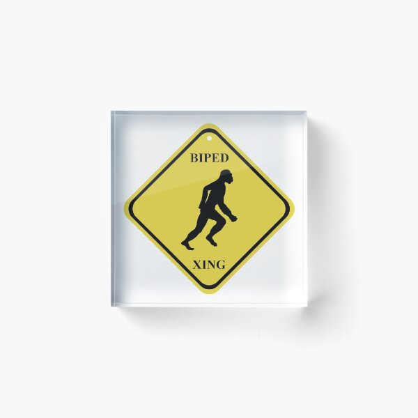 Item preview, BIPED XING Street Sign designed and sold by WSnyder.