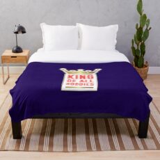 King of all Hobbies Throw Blanket