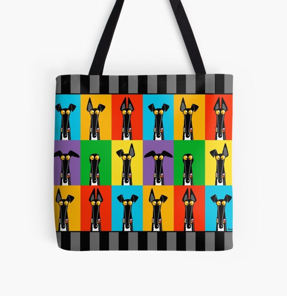 Canvas Tote Bag  Reusable Shopping Bag - Dog People Are Cool