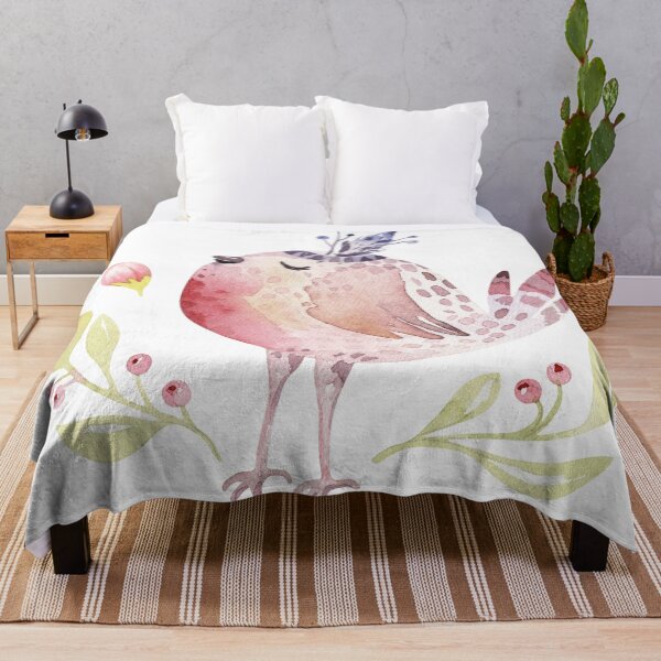 Item preview, BIRD WATERCOLOR DESIGN designed and sold by ReignGFX.