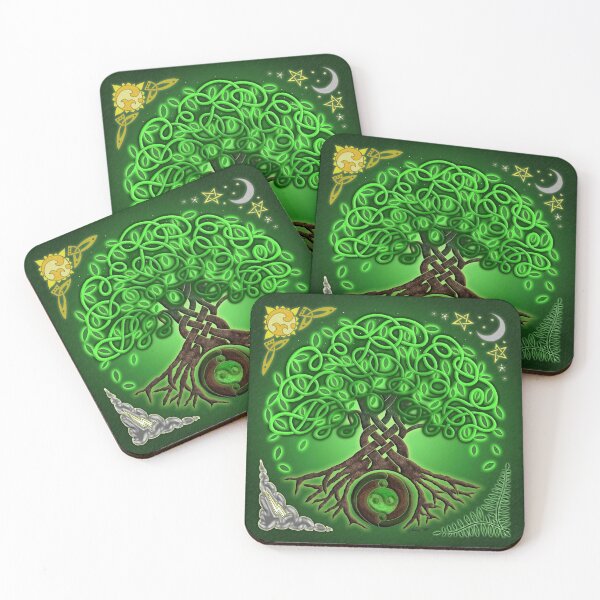 Item preview, Circle Celtic Tree of Life designed and sold by foxvox.