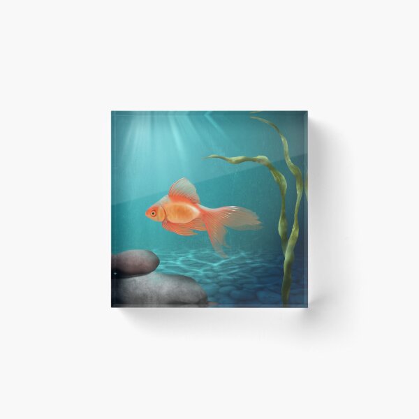 Tranquility Acrylic Block
