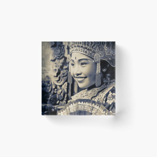 Balinese girl dancer Acrylic Block