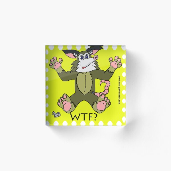 WTF? Acrylic Block