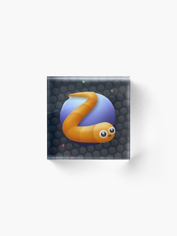 Slither Io Acrylic Block By Ben Wut Redbubble - slitherio 3 roblox