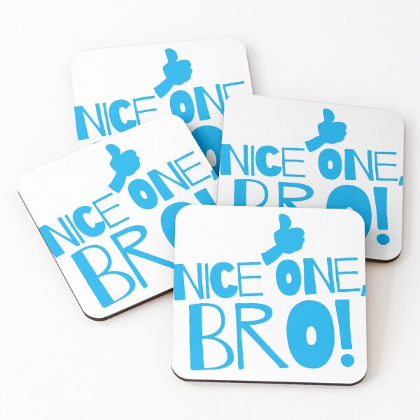 Item preview, Nice one Bro! with thumbs up Funny Kiwi saying designed and sold by jazzydevil.