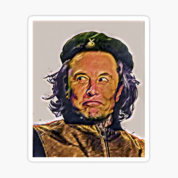 Comrade fElon Sticker