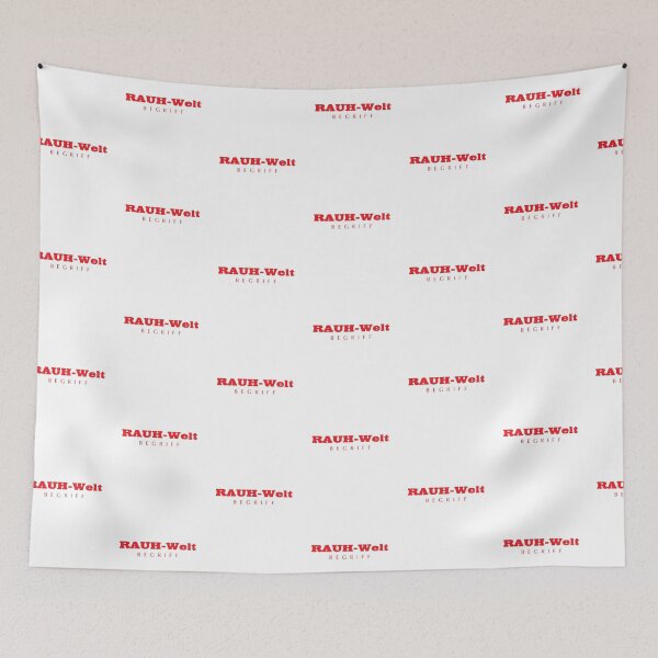 Item preview, RWB Rauh Welt Begriff Red Logo designed and sold by Too Sweet.