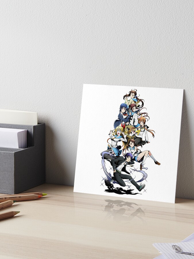 Nisekoi False Love Character Mashup Anime  Art Board Print for Sale by  shizazzi