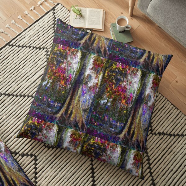 Shrubbery on the Mountain Floor Pillow