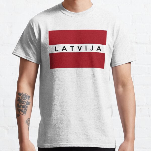 Flag of Latvia (lv)' Men's Premium T-Shirt