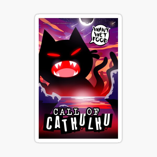 The call of CATHULHU Sticker