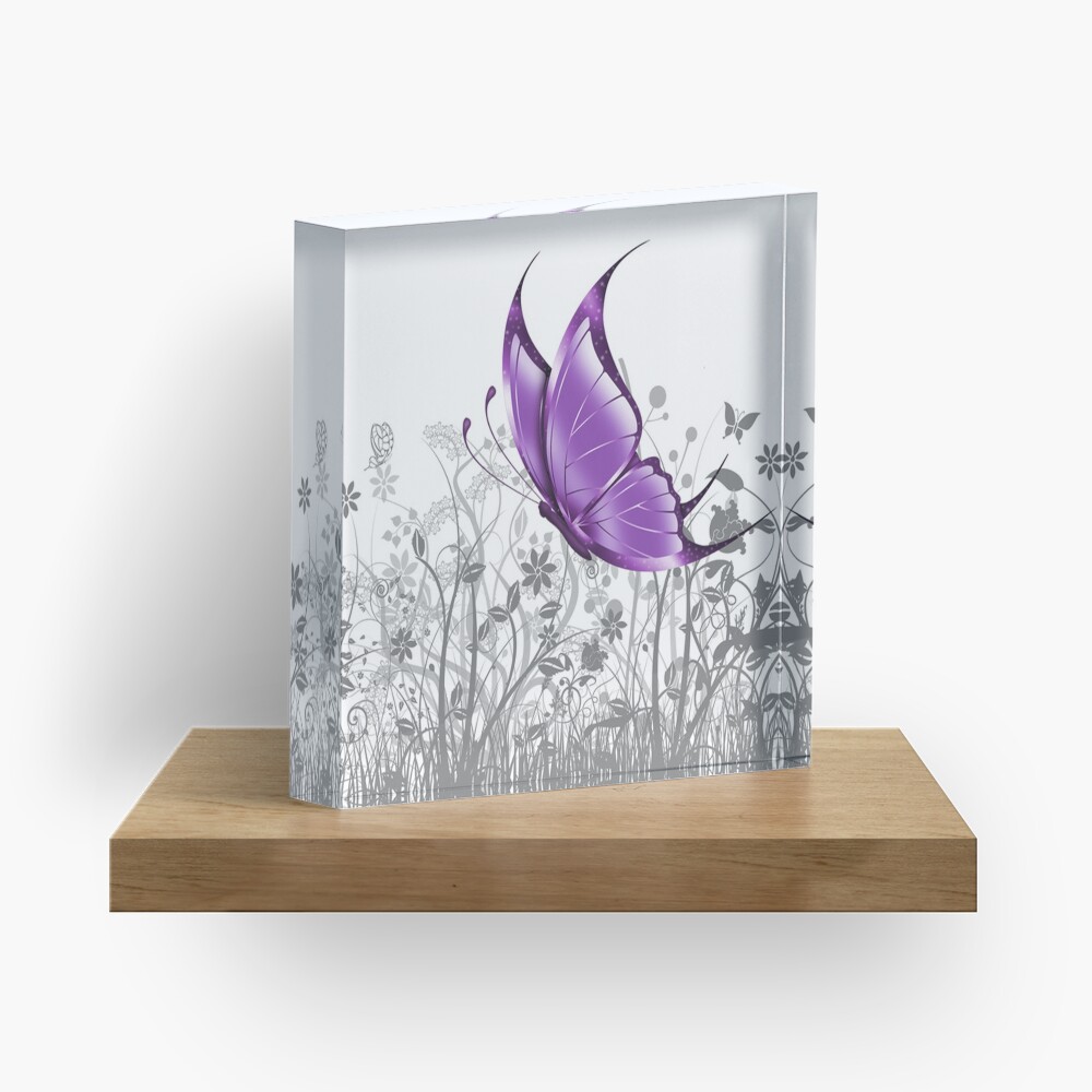 Fantasy Butterfly #7 Acrylic Block