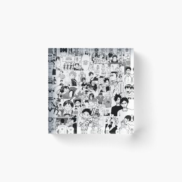 Haikyuu!! - Manga Collage Acrylic Block