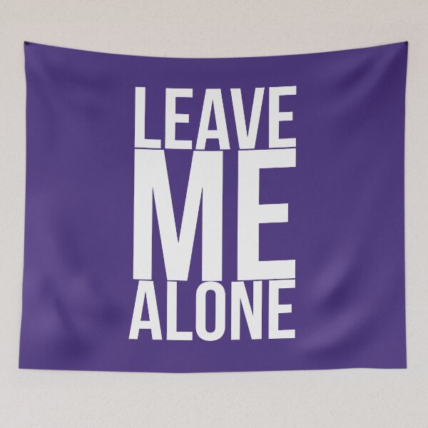 Item preview, Leave Me Alone - Bold Introvert Artwork designed and sold by WordvineMedia.