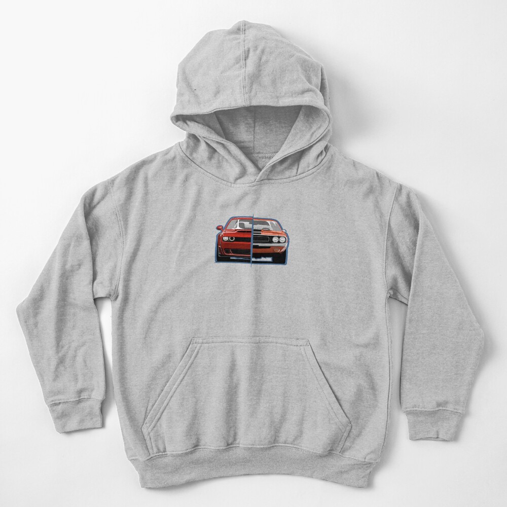 New vs old Kids Pullover Hoodie