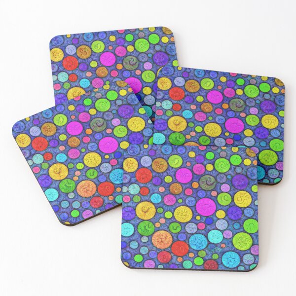 Item preview, #DeepDream Color Circles Visual Areas 5x5K v1448629304 designed and sold by blackhalt.