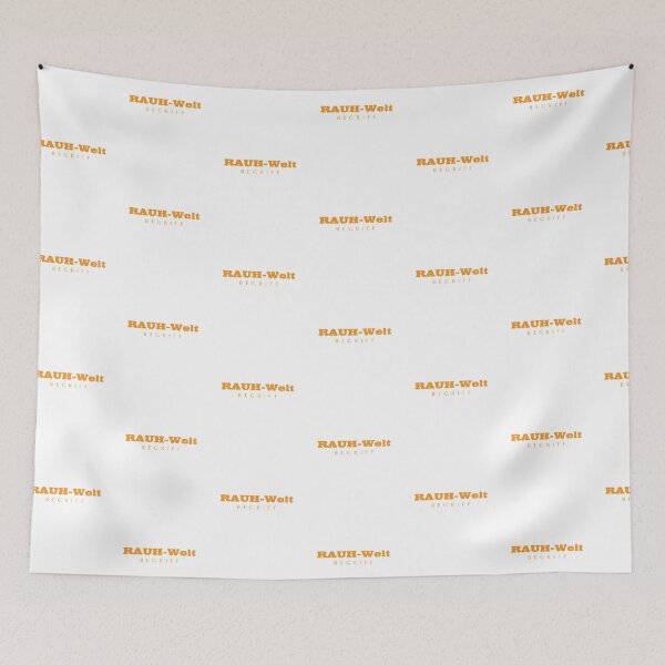 Item preview, RWB Rauh Welt Begriff Orange Logo designed and sold by Too Sweet.