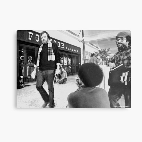 Walking the Set Metal Print