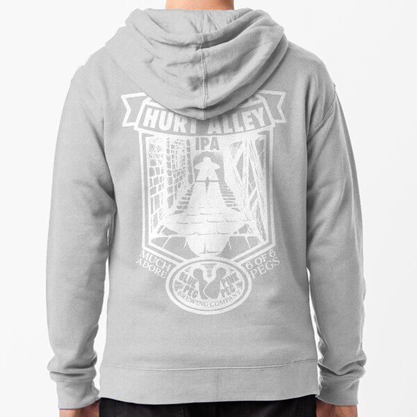 Hurt Alley Zipped Hoodie