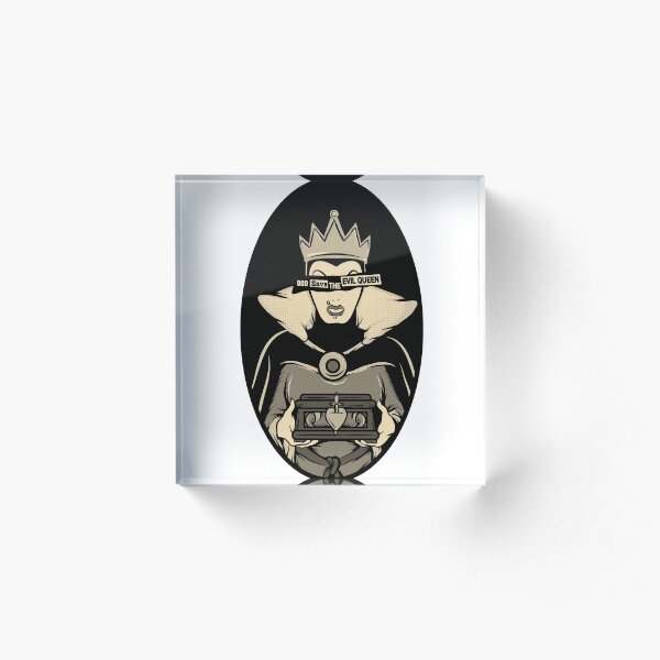 God Save The Evil Queen Acrylic Block