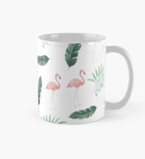Taza clásica Entra a las hojas de la selva y al flamenco.
