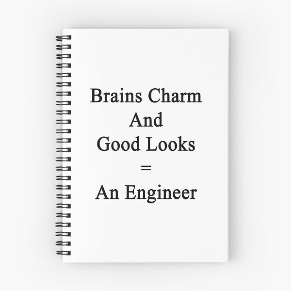 Item preview, Brains Charm And Good Looks = An Engineer designed and sold by supernova23.