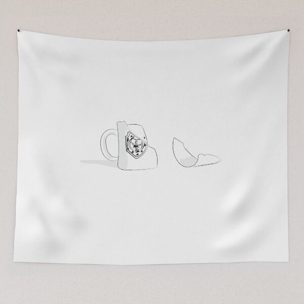 Item preview, Breakbills Broken Cup designed and sold by BunnyMomMtl.