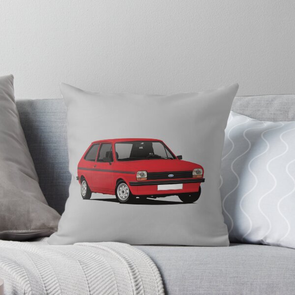 Item preview, Cornering Fiesta Mk1 - red- black stripes designed and sold by knappidesign.