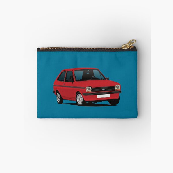 Item preview, Cornering Fiesta Mk1 - red- black stripes designed and sold by knappidesign.