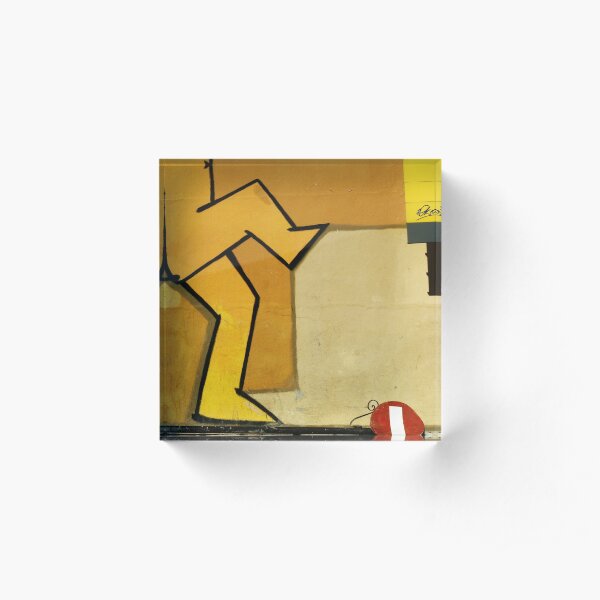 We said quietly Acrylic Block