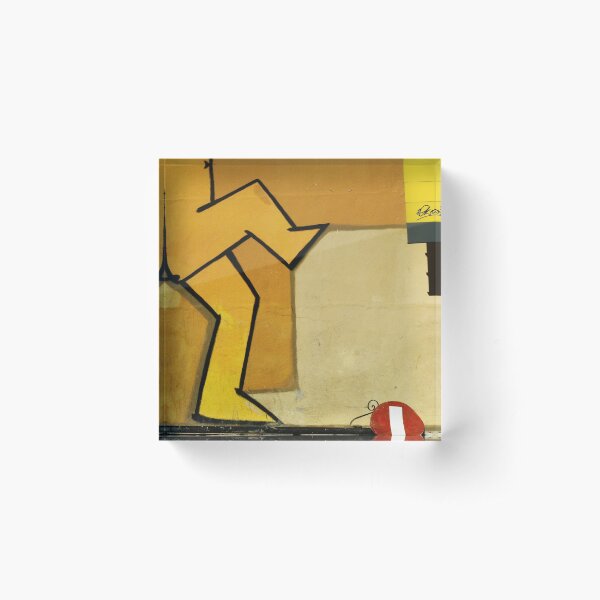 We said quietly Acrylic Block