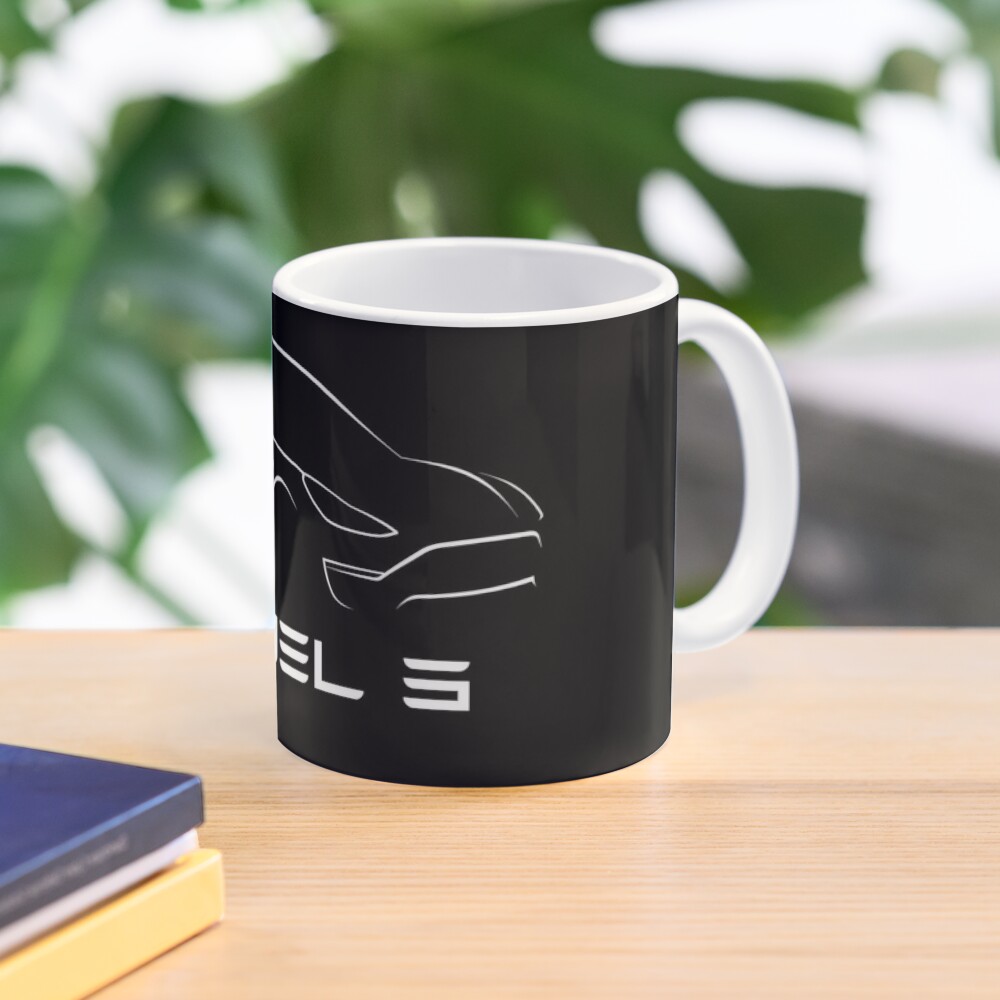 Tesla Model 3 Coffee Mug for Sale by IssKa