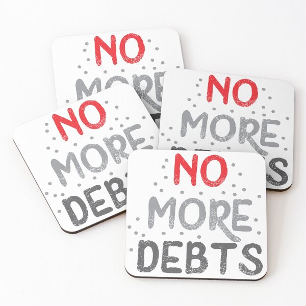 Item preview, No more DEBTS designed and sold by jazzydevil.