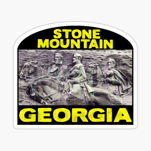 Vista previa del artículo con la obra «Monumento a Stone Mountain Georgia Monument», diseñado y vendido por Travel Time.