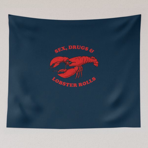 Item preview, Sex, Drugs And Lobster Rolls designed and sold by Yipptee Shirts.