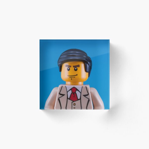 Alan Turing Portrait Acrylic Block