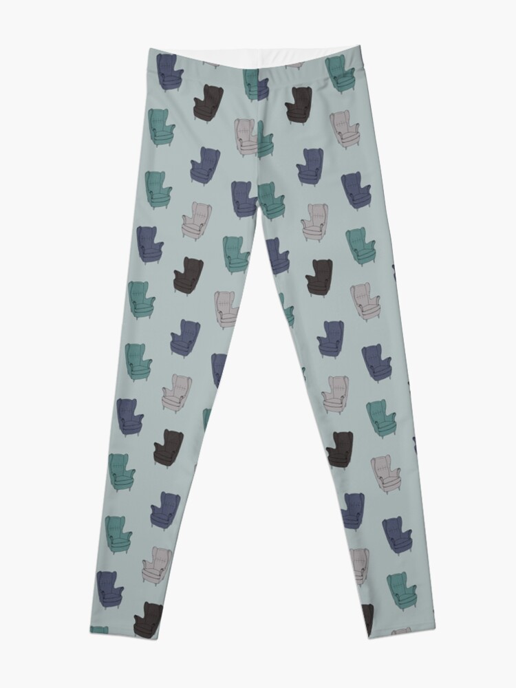 Alternate view of Seventies Armchair Pattern - Version 2 Leggings