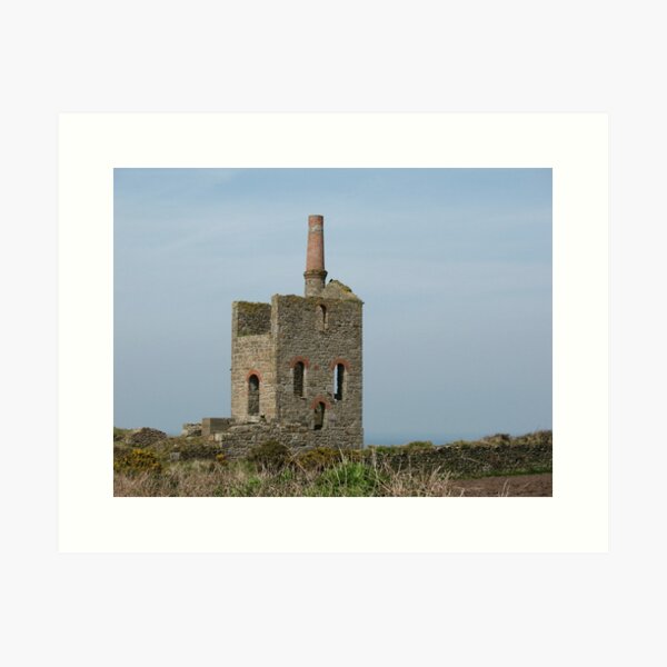 Cornish Tin Mine (5938) Art Print