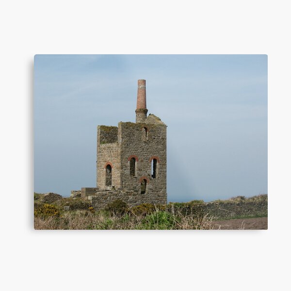Cornish Tin Mine (5938) Metal Print