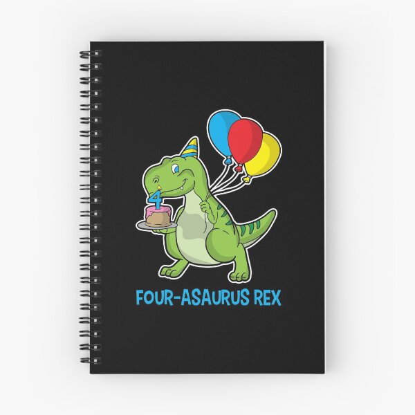 Item preview, FOUR-asaurus Dino Dinosaur 4rth Birthday Gift Idea designed and sold by haselshirt.