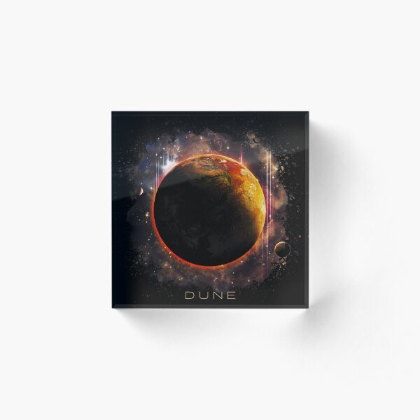 DUNE the spice must flow Acrylic Block
