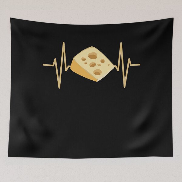 Item preview, Cheese Cheese Chees heartbeat designed and sold by Eduard Beck.