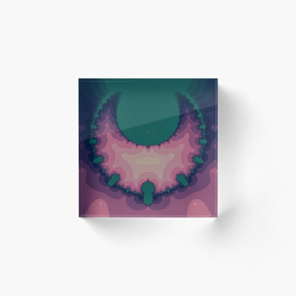 Crescent Moon Acrylic Block